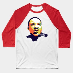 Martin Luther King on WPAP art #2 Baseball T-Shirt